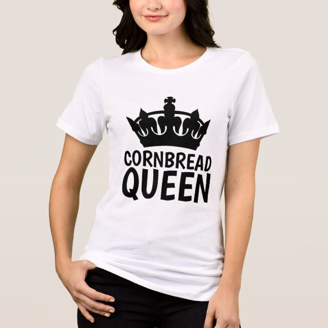 CORNBREAD QUEEN T-shirts (Frente)