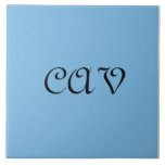 Cornflower Blue<br><div class="desc">Este belo azulejo de cerâmica azul de córnflor trará beleza para a sua cintura. Também pode ser personalizado para torná-lo seu próprio backsplash exclusivo.</div>