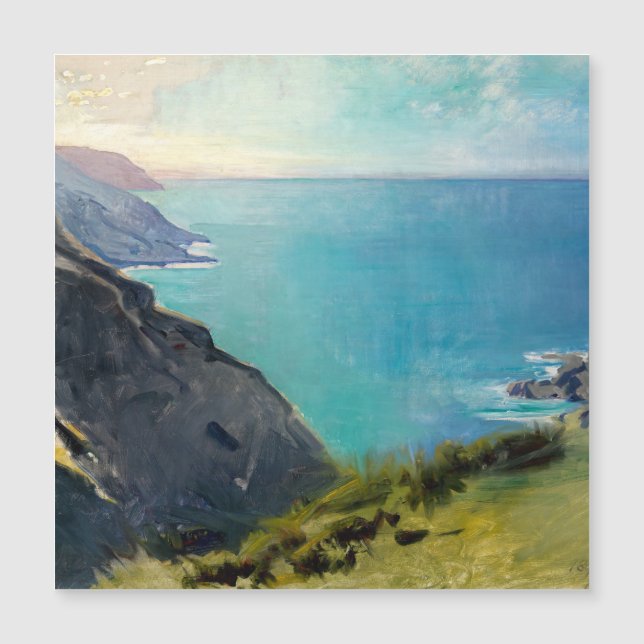 Cornish Headlands , England  Magnet (Frente)