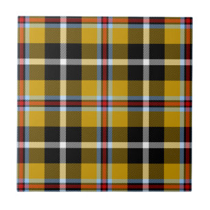 Cornish National Tartan Yellow and Black Xadrez