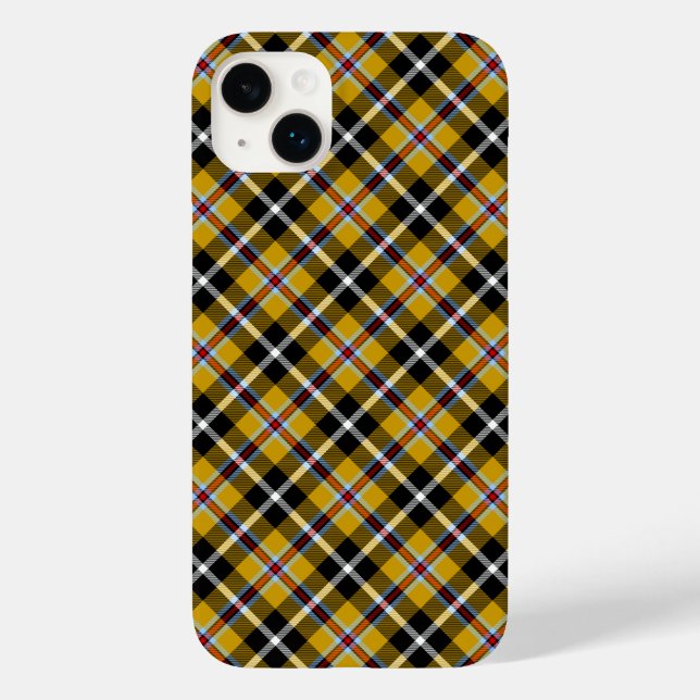 Cornish National Tartan Yellow Xadrez (Verso)