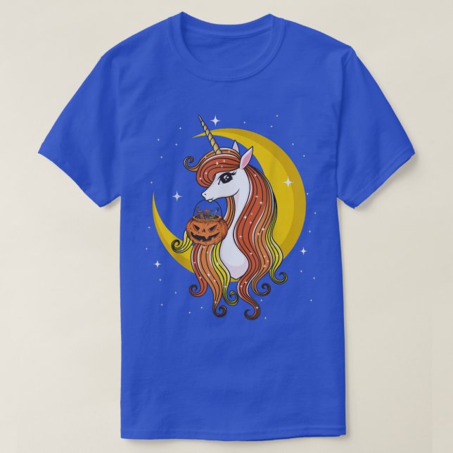Corno Docente Brilhante Unicorn Halloween Top 90 (Frente do Design)