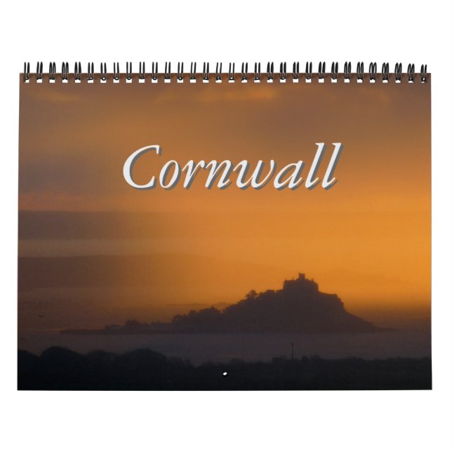 Cornwall Calendário UK (Capa)