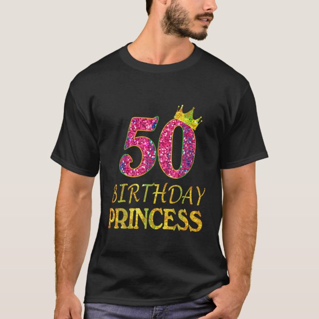 Coroa 50º Aniversário Princesa Camisa 50 Anos O (Frente)