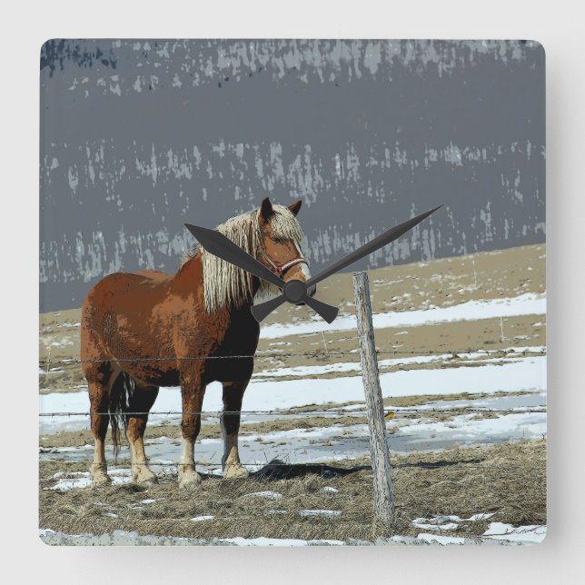 Coroa Belga No Relógio De Parede De Paddock (Frente)