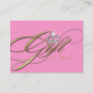 Coroa da jóia do rosa do certificado de presente