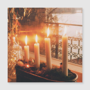 Coroa de Advento Tradicional com Velas 