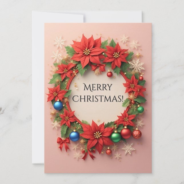 Coroa de Natal Festiva (Frente)