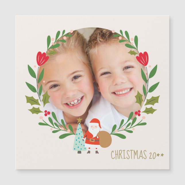 Coroa de Natal Foto (Frente)