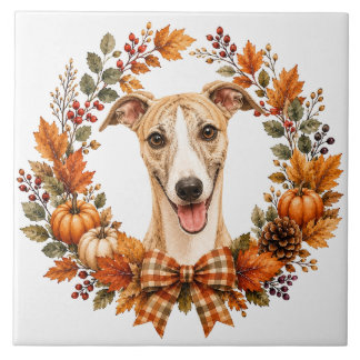 Coroa de Outono Whippet