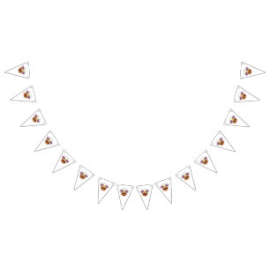 Coroa e Bandeiras do Rei Carlos III