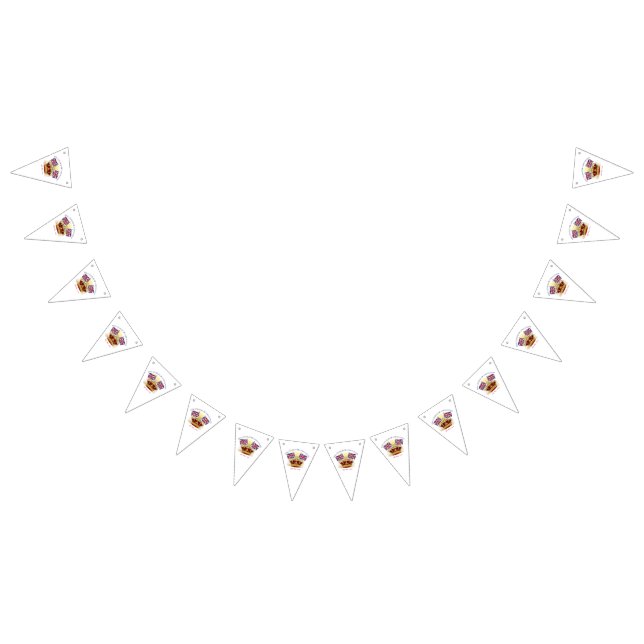 Coroa e Bandeiras do Rei Carlos III (Todos)