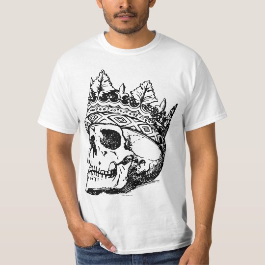 Coroa e Caveira Camiseta