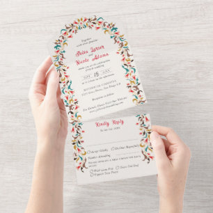Coroa Floral Romântica Elegante Moderna Casamento