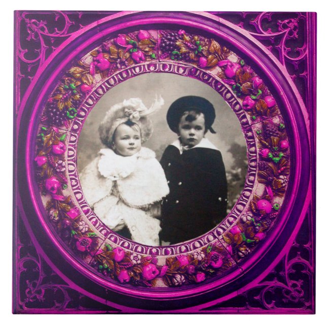 COROA FLORAL ROSA FRUTAS RENASCENÇA FLORENTINA (Frente)