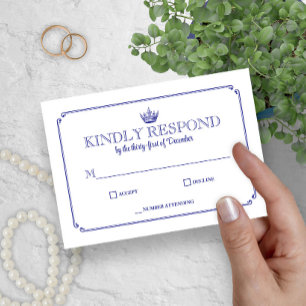 Coroa Gótica Azul Real Medieval ou Fantasia RSVP