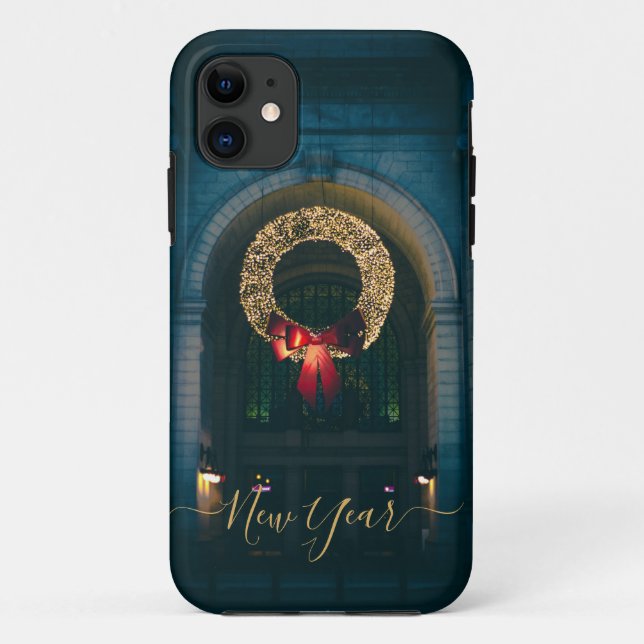 coroa para capas de iphone de Natal (Verso)