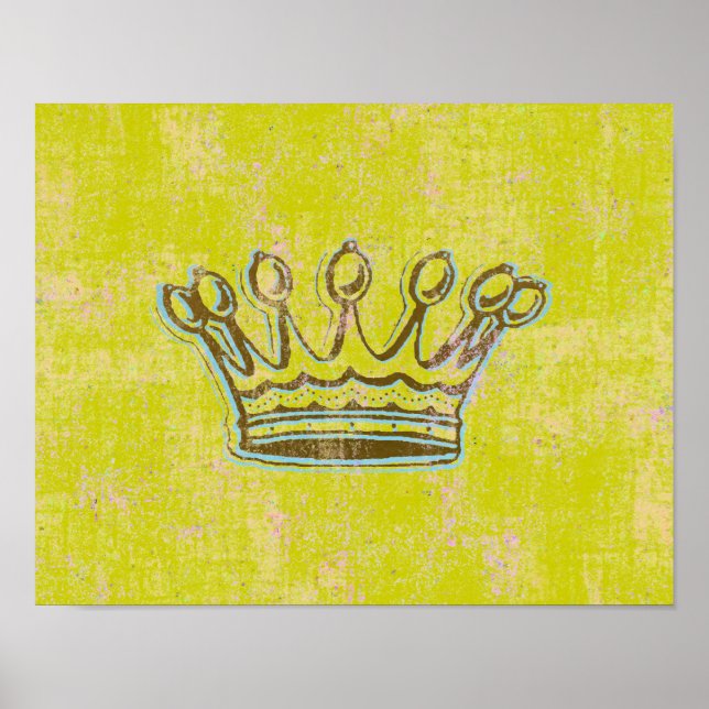 Coroa Shakespeare ~ Impressão / Poster (Frente)