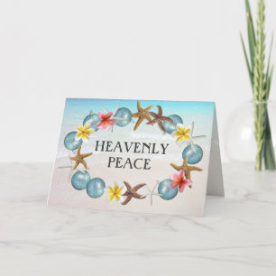 Coroa tropical Cartões de Natal Religiosos