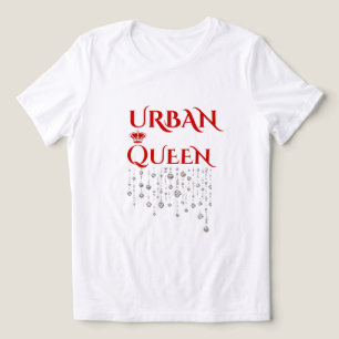 COROA URBANA ROSA CERISE FEMININA COM DIAMANTE RAR