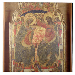Coroação do Virgin, 1372