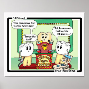 Coroe que impressão do dente