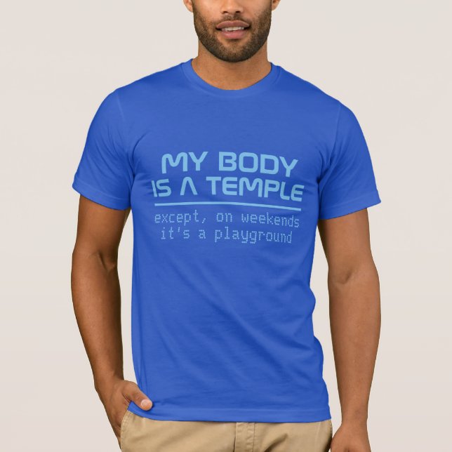Corpo Como Camisas e jaquetas de Templo (Frente)