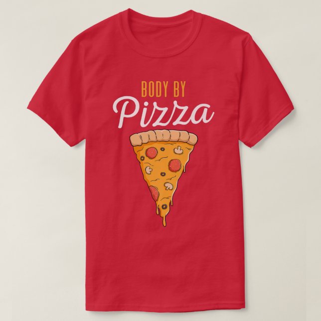Corpo Por Pizza - Camisa Premium (Frente do Design)