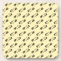 corpos de guitarra porta-copos