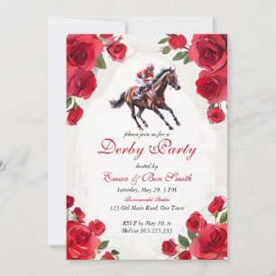 Corra pelas Rosas Convite para o Jockey do Derby d
