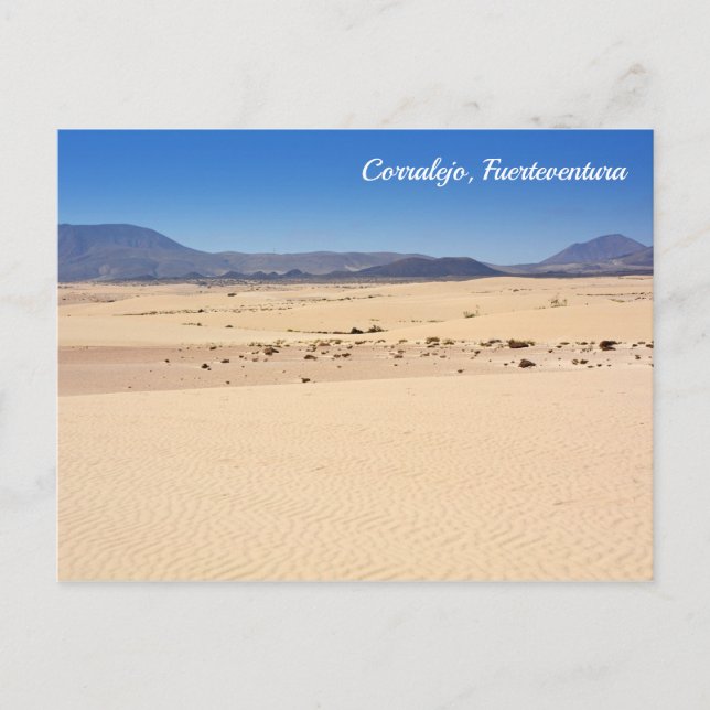 Corralejo park, Fuerteventura - cartão postal (Frente)