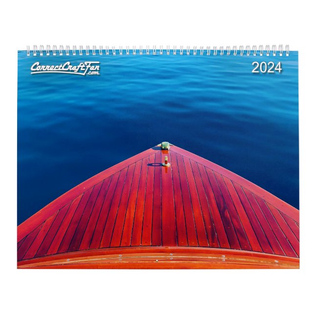 CorrectCraftFan.com Calendário Anual 2024 (Capa)