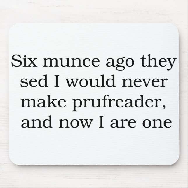 Corrector Mousepad (Frente)