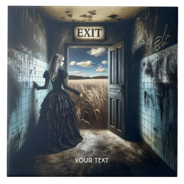 Corredor de Saída de Garota Fantasy Cute (Frente)