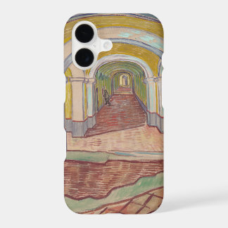Corredor no asilo por Vincent van Gogh