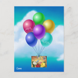 Correio aéreo - Vintage - Cartão postal