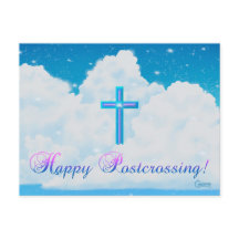 Correio Cruzado - Cartão postal