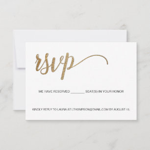 Correio Eletrônico RSVP Personalizado Código QR Re