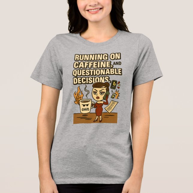 Correndo com Cafeína e Decisões Duvidosas Tri-Bl (Frente)