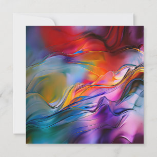 "Correntes cromáticas" Abstrato Contemporâneo
