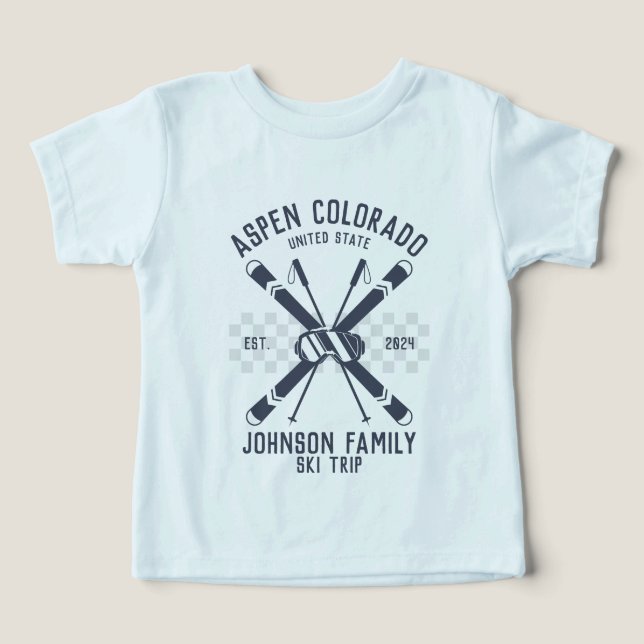 Correspondência de Grupos de Esqui de Amigos Perso (Design frontal)