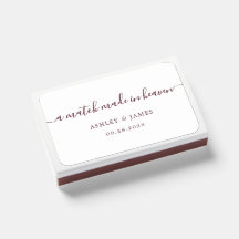 Correspondência de Script Burgundy Feita no Casame