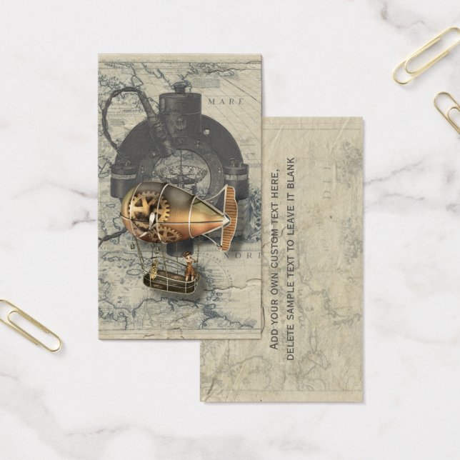 Corrida de Balão Dirigível Steampunk (Escritótio)