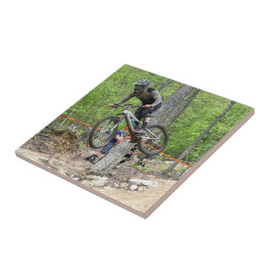 Corrida de bicicleta Enduro Mountain