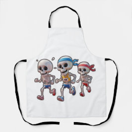“Corrida de Esqueleto em Cartoon 3D • Esqueleto En