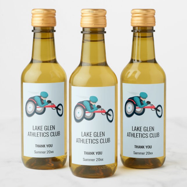 Corrida em cadeira de rodas (Garrafas)