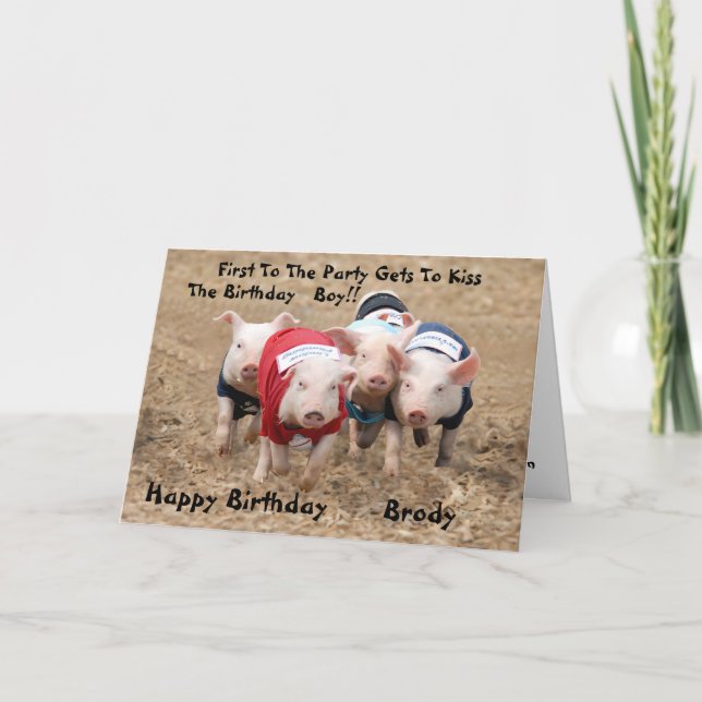 Corrida Para Os Convites de festas (Frente)