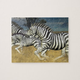 "Corridas", Zebra, Quebra-cabeça