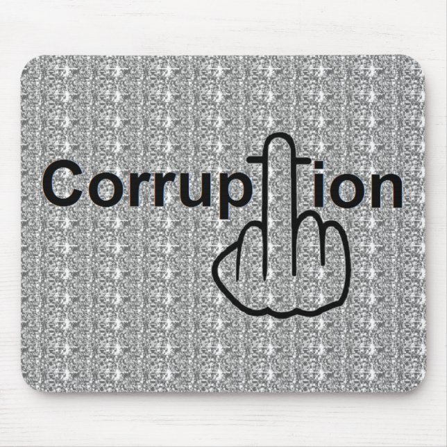 Corrupção do Mousepad é uma droga (Frente)