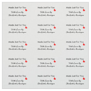 Cortar e mastigar Tecido de Etiquetas de Costura p